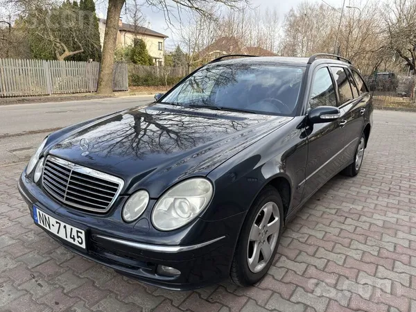 Mercedes E280 ar 3.0dīzeļdzinēju un automātisko ātrumkārbu, dzinējs un Kārba