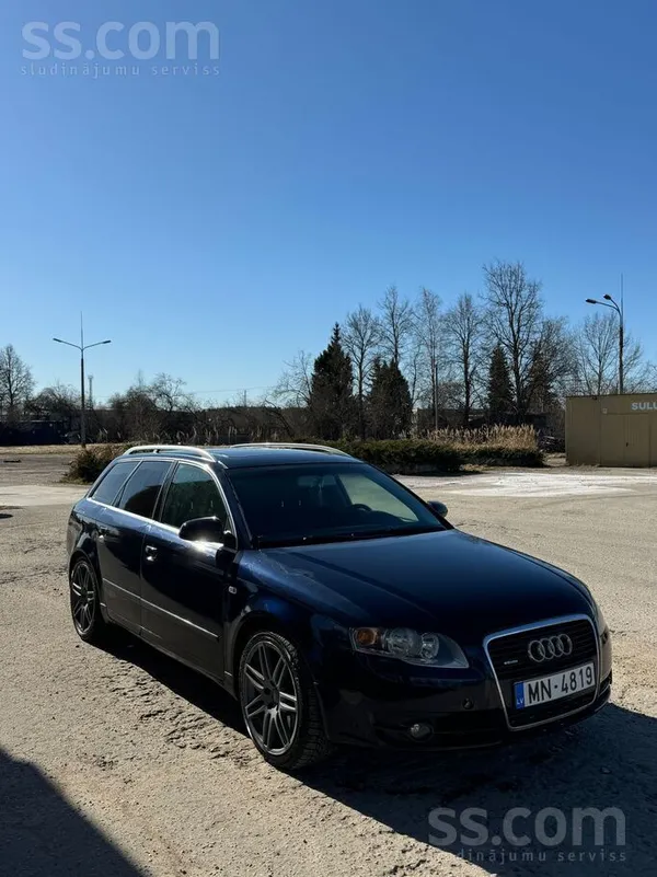 Audi Pārdošanā Audi A4B7 3.0 Quattro. Automašīnai ir da