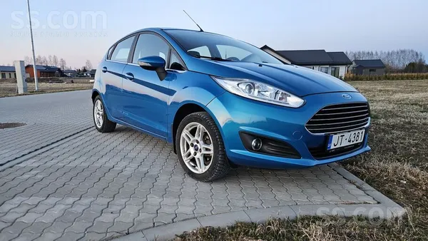 2014 Ford Fiesta, Mk6, 1.25 Zetec dzinējs bez turbīnas, 60kw/80zs. 5 pārnesu