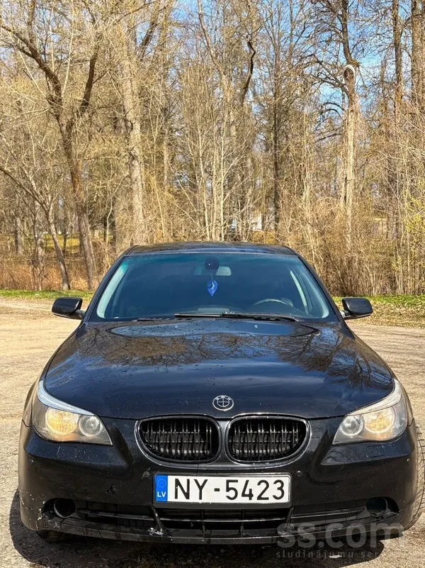 BMW Pārdodu BMW E60 530d 3.0d (160 kW, automāts)