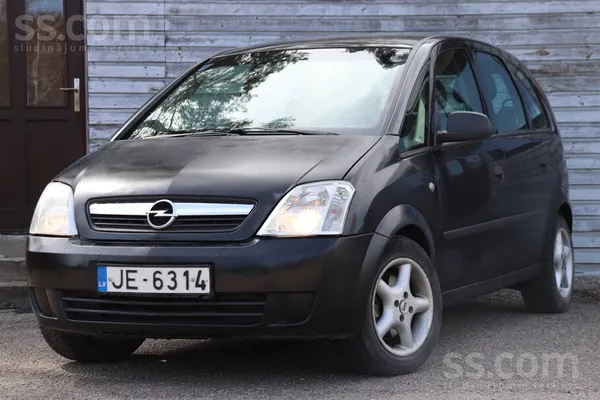 Opel Opel Meriva, 1.7d (55Kw / 75Zs) dīzelis. Pirmās re