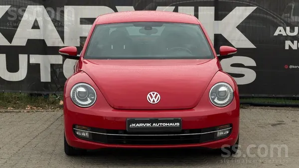 Volkswagen Beetle labā tehniskā un vizuālā stāvoklī. 77Kw/105Zs. Uzņēmuma au