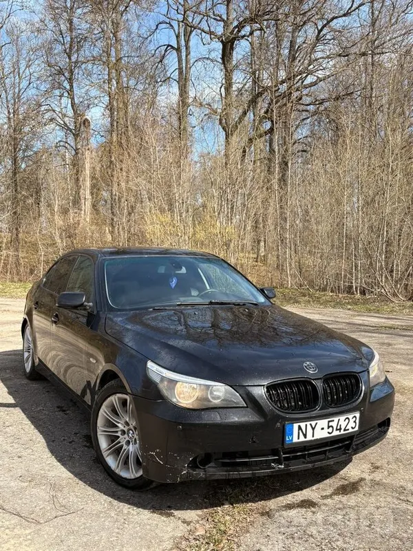 BMW Pārdodu BMW E60 530d 3.0d (160 kW, automāts)
