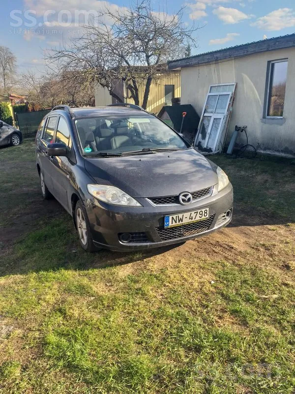 Pardodas a/m Mazda 5, 2006 g pirms tehniskas bija veikti metinasanas darbi,