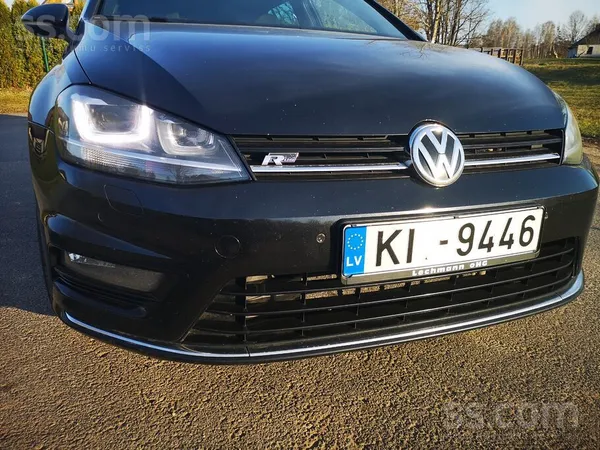 Volkswagen Vw Golf R-line pec liela apkope, visas ellas karba