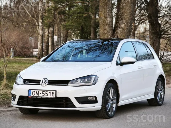 Volkswagen VW Golf 7 R-line komplektācija 1.4 Tsi 150H bendzī