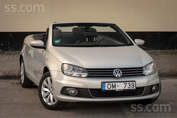 Volkswagen Eos kabriolets, 1.4 benzīns, 2012.g. , 90kW

6 Pakāpju manuālā