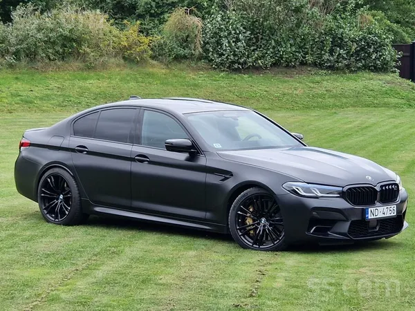 BMW M5 Competition xDrive, 625Hp, ļoti bagātīga komplektācija, ieskaitot ker