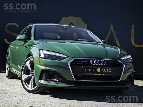 Audi A5 Sportback 2.0d Exclusive 163 z/s
Pilns serviss no Audi. Rūpnīcas ga