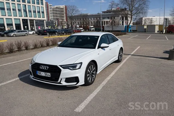 Pārdodu 2023.gada Audi A6 sedanu baltā Glacier White krāsā
Mašīna pirkta ja