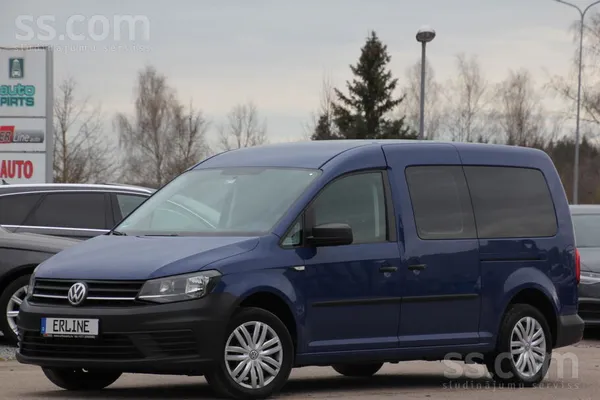 Volkswagen VW Caddy Maxi Life 2.0 Tdi 102z. s. , Mehāniskā āt