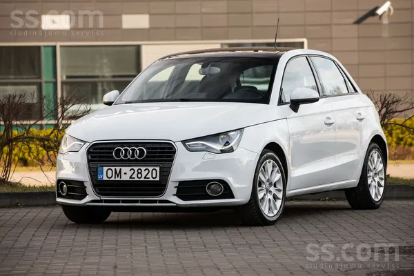 Tikko no Francijas. Audi A1 Sportback 1.6tdi 66Kw. Piereġistreta un izieta t