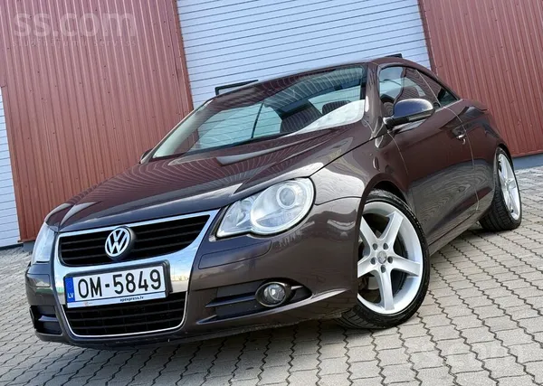 Tikko no Austrijas VW Eos 1.6L, 85kw benzīns ar 6pak. Manuālo pārnesumkārbu.