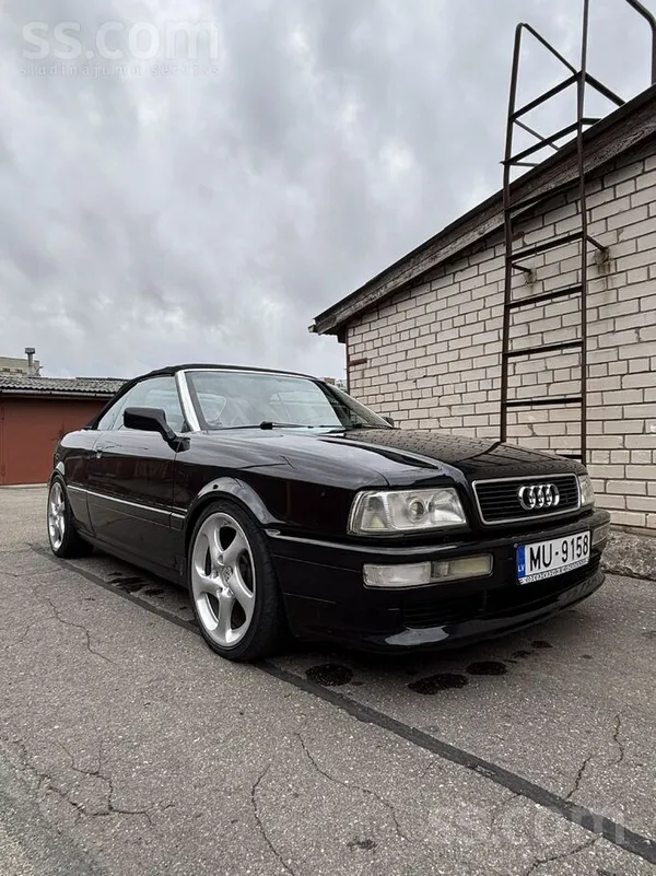 Tiek tirgots sezonai gatavs Audi Cabrio, 1992.g. Izmantots vienīgi siltajā s