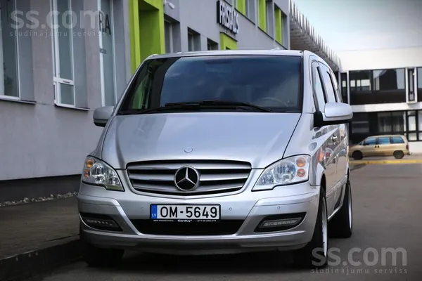 Mercedes 2.2D/100Kw, 7 vietas, automāts. 