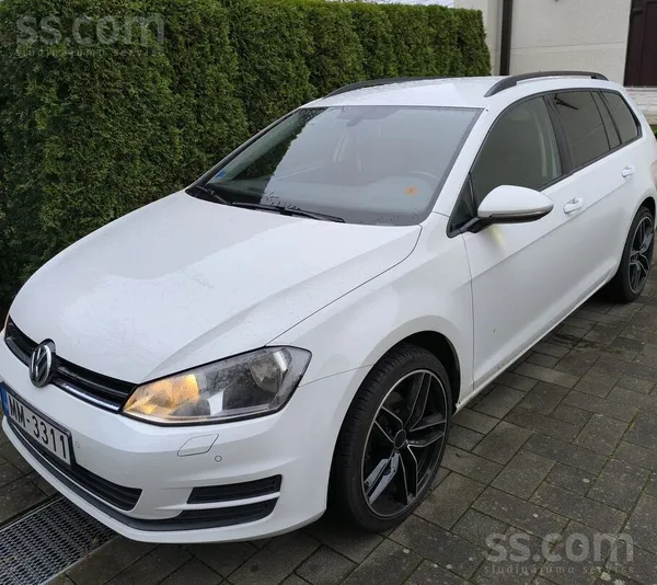 Volkswagen Pārdošanā balts, skaists + ļoti uzticams un ekonom