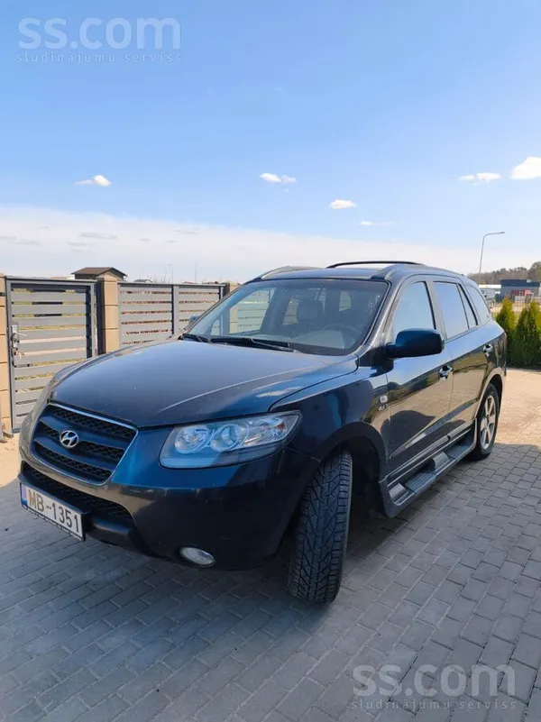 Hyundai Vizuāli laba automašīna Hyundai Santa Fe, 2007. ga