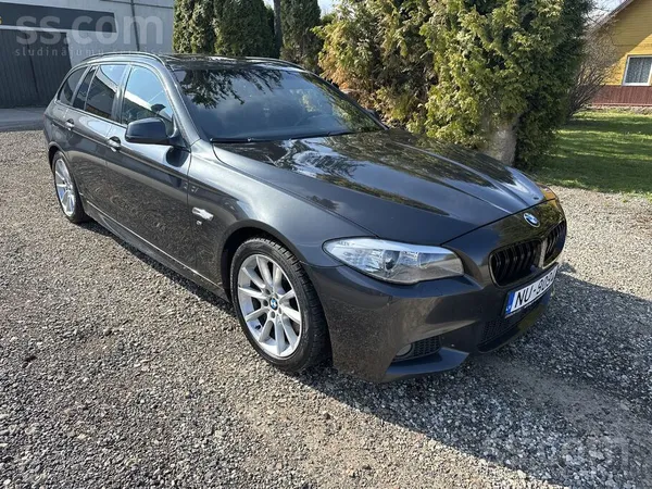 BMW 530d M-paka. 190kw dzinejs. Komforta salons ar ven