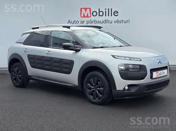 Citroen C4 Cactus, dīzelis. Jauna TA līdz 03.27. Pirmā reģistrācija 30.06.20