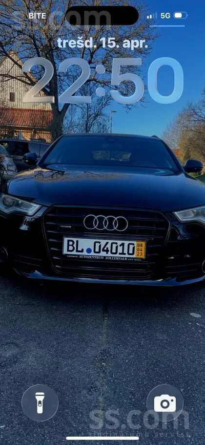 Audi Pārdod Audi A6 C7. 180kw 245zs. 