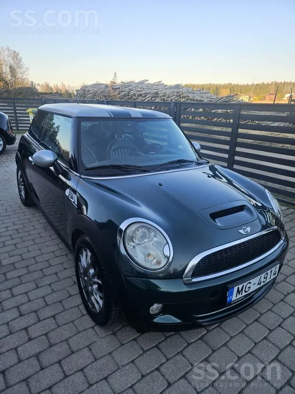 Mini Coopers 1.6L Turbo 128kw raķete, kura nekad neizies no modes. 
Bagātīg