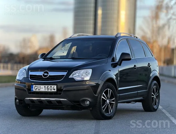 Opel Antara 4x4, 2007.gada ar ļoti mazu nobraukumu - caurskatāmu csdd sistēm