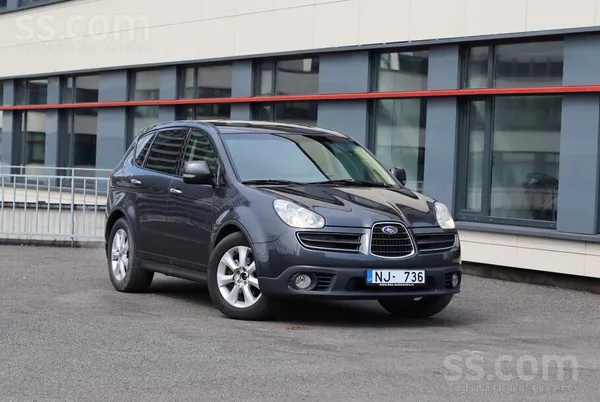 Subaru B9 Tribeca, 4X4, benzīns/gāze 3.0, automāts. 

Parking sensori
Aut