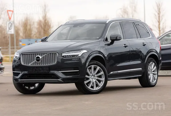 Volvo Xc90, 7 vietas, 2.0 benzīns elektrība, plug-in, T8, 288kw, automāts.