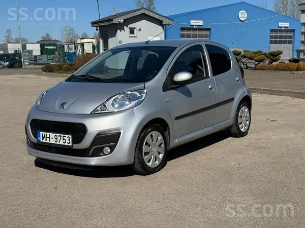 Peugeot 107 Style, ekonomisks 1.0 benzīns, mehāniskā ātrumkārba, orģinals 46