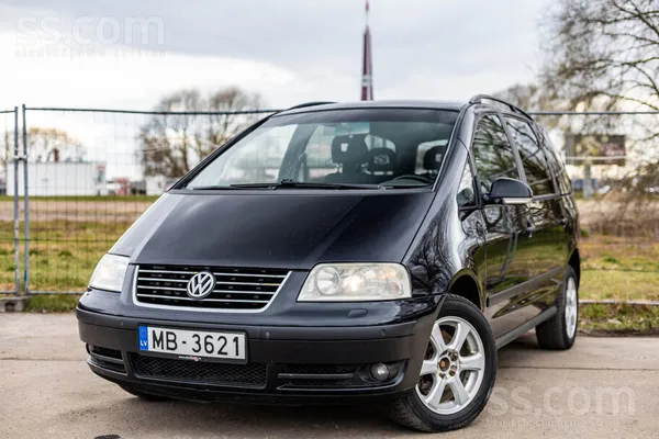Volkswagen VW Sharan ar 7 sēdvietām, 2.0Tdi dīzeļdzinēju un m