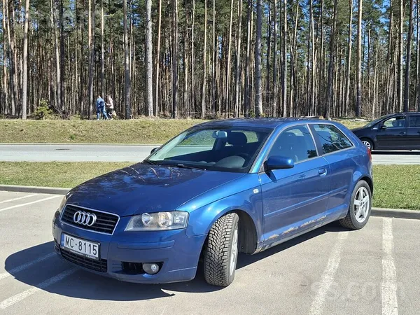 Audi Pardodu koptu A3, viss strādā. Visi apkopes darbi