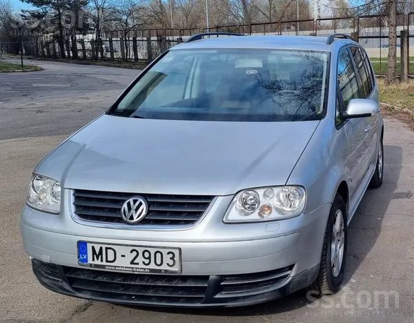 Volkswagen Pārdodu a/m VW Touran-11.04.2006. TA līdz 09.2026,