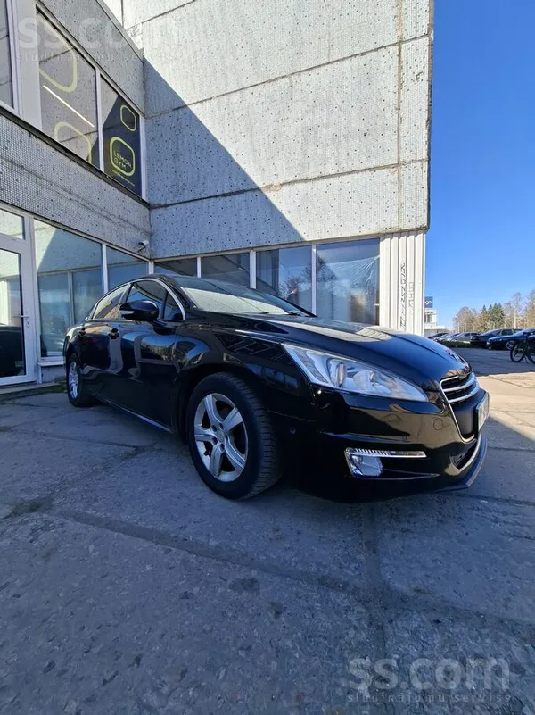 Jaunā TA. Pārdošanā Peugeot 508 Black Edition ar vislabāko Franču motoru 2.0