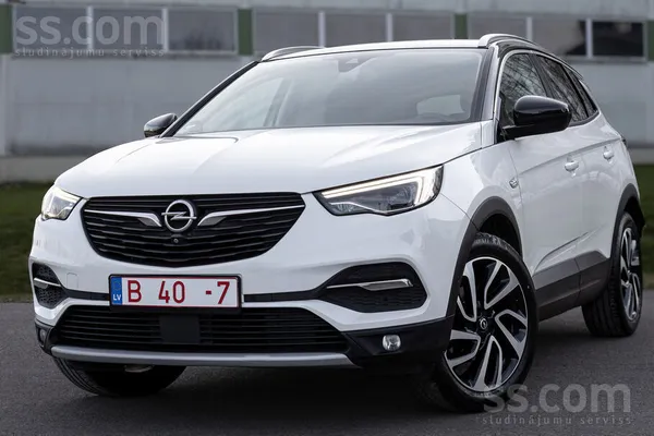 Opel Grandland X, 1.6Cdti, 88kw, 120zs - Mehāniskā pārnesumkārba. Automašīna