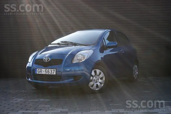 Toyota Toyota Yaris 2007. gada, 1.3 benzīns ar manuālo āt