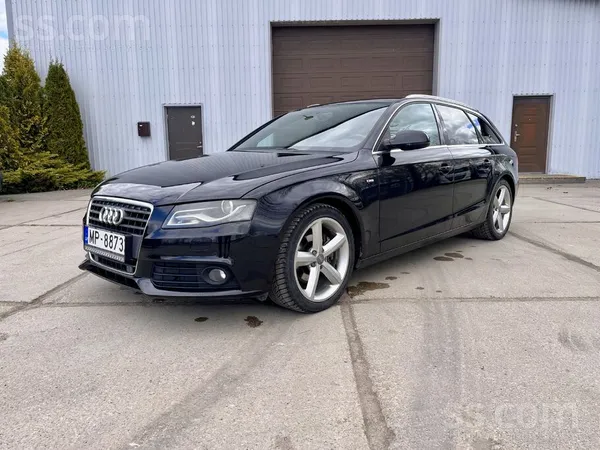 Audi Audi A4 Avant, 1.8 Tfsi dzinējs, S-Line ar melnaji