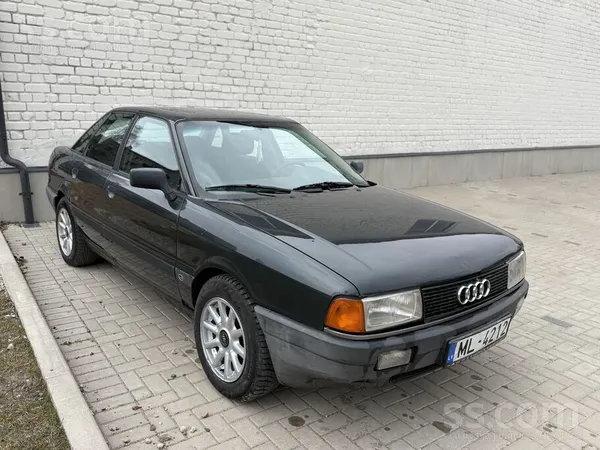 Audi 80 b3 burbulis ar 1.6td dzinēji iet jaudīgi un ekonomiski . Virsbūve un