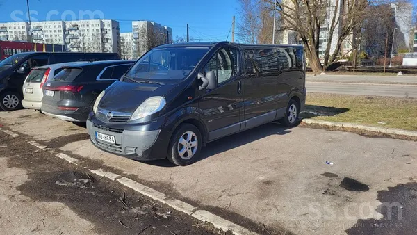 Opel Pārdod: 2009. gada Opel Vivaro. Garā bāze, 8 sēdvi