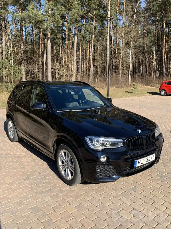 BMW BMW X3 Xdrive 2.0D, M-sport, (140kw / 190hp), Face
