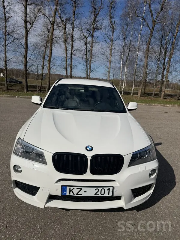 BMW BMW X3 F25 M-paka Tikko no Austrijas TA 0 Carplay 