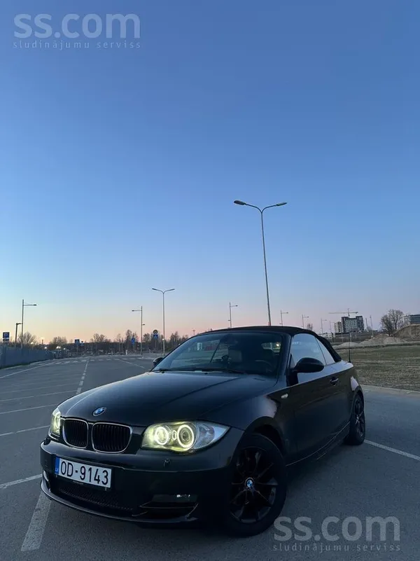 BMW Pārdodu BMW 118d Cabrio – 2.0D (105 kW) teicamā te