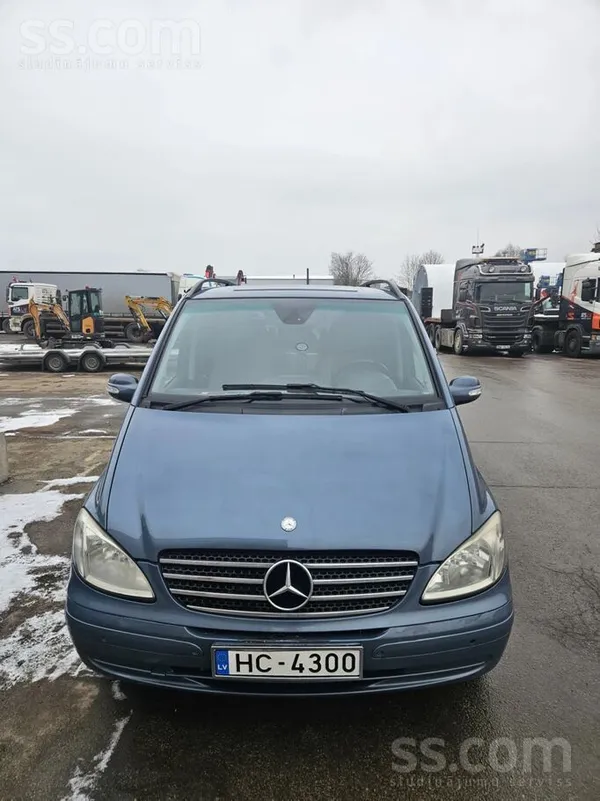 Mercedes Tiek tirgots tehniski labs busiņš Mercedes Viano a
