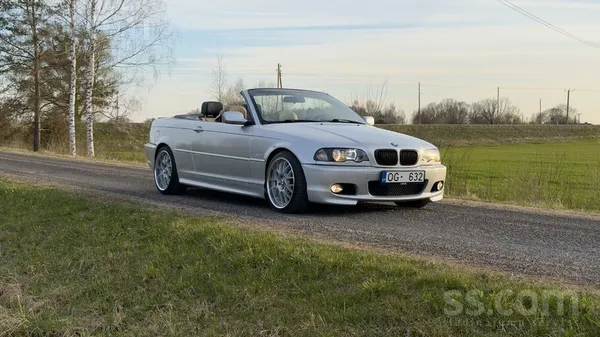 BMW Pārdodu bmw e46 318i kabrioletu. Pirms gada ievest