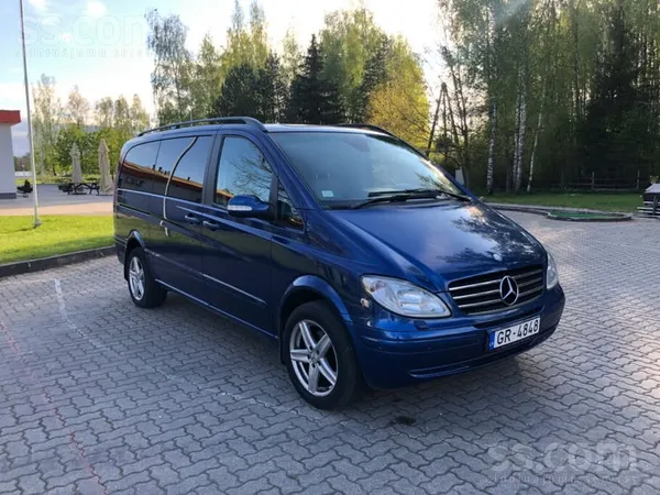 Pārdodas MB Viano 2008.gada 2.2 dīzelis, automātiskā ātrumkārba, salons ādas