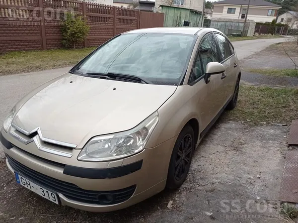Citroen C4 1.6 Benzīns + Lpg Ideāls Ikdienas Auto. 
2006. gads 1.6 benzīns