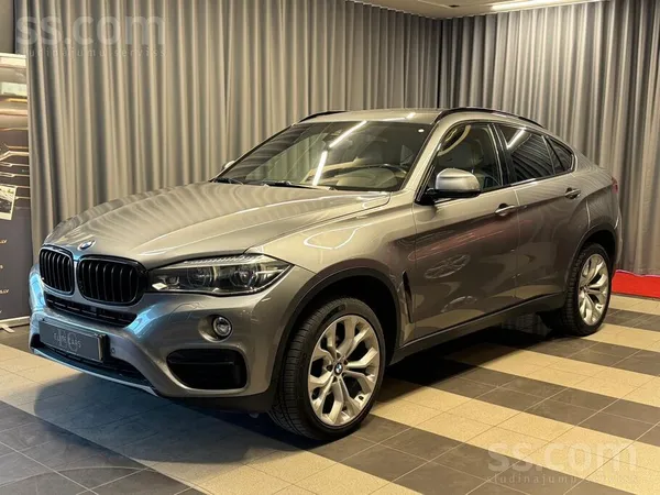 BMW Garantija. BMW X6 Xdrive 30D 3.0 Dīzelis, 190kw/25