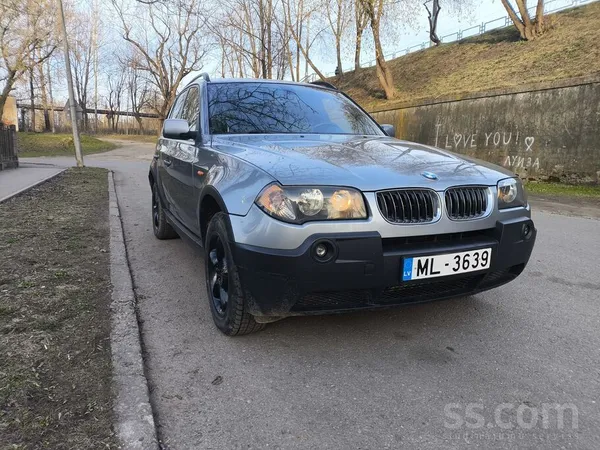 BMW X3 E83. Двигатель M57D30. С завода без сажевого фильтра. В хорошем состо
