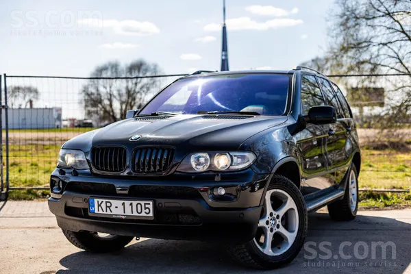 BMW BMW X5 ar 3.0 dīzeļdzinēju un automātisko ātrumkār