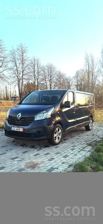 Tiko no Nīderlandes Renault Trafic 1.6dci, 88kw, 283k patiess(pārbaudāms) no