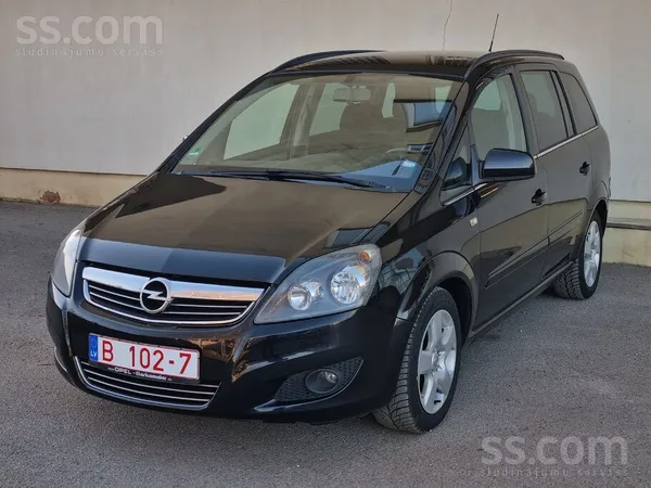Tikko no Vācijas Opel Zafira, Facelift, 1.7 cdti, 92 kw, 6 ātrumi, 7 sēdviet